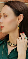 Amazonite Setting Statement Ring NR011 - Zyrola