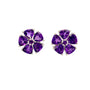 Amethyst Earring in .925 Sterling Silver - KST 52950 - Zyrola