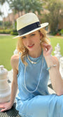 Aquamarine and Colorful Shell with Baroque Pearl Bracelet JB012 - Zyrola