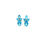 Blue Topaz Earring in .925 Sterling Silver - KST 58066 - Zyrola