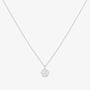 Circle cubic pendant necklace - Zyrola