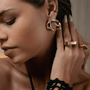 Gabrielle Gold Ear Cuff - Zyrola