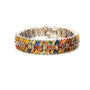 Multi Sapphire Bracelet in .925 Sterling Silver - KSD 4043 - Zyrola