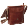 Small leather bag with magnetic closure - Brown - Zyrola