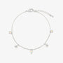 Smoked topaz heart star bracelet - Zyrola