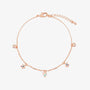 Smoked topaz heart star bracelet - Zyrola