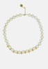 Collier Billie en perles de nacre et doré pour femme – Élégance artisanale