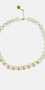 Collier Billie en perles de nacre et doré pour femme – Élégance artisanale