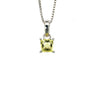 Lemon Topaz Pendant in .925 Sterling Silver - KSP 39941-0