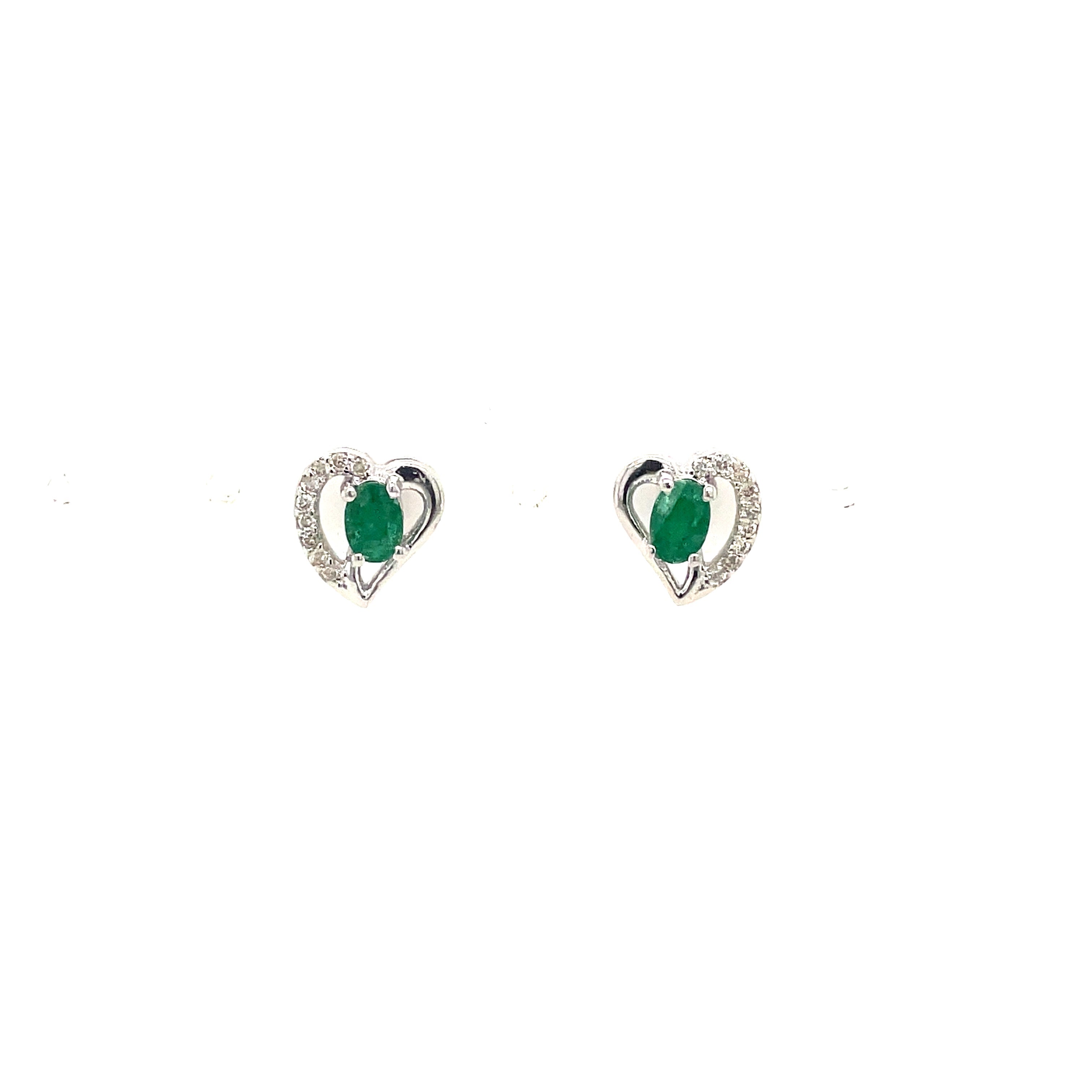 Ruby Earring in .925 Sterling Silver - KST 53194-1