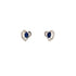 Ruby Earring in .925 Sterling Silver - KST 53194-2