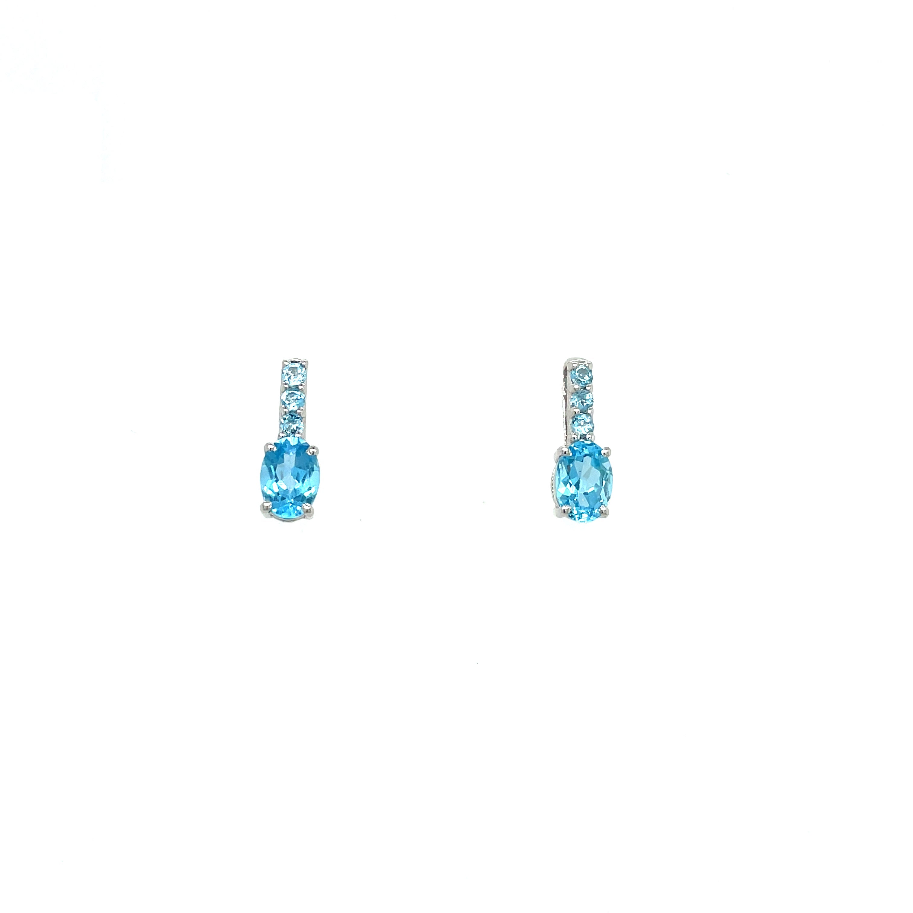 Amethyst Earring in .925 Sterling Silver - KST 56745-1