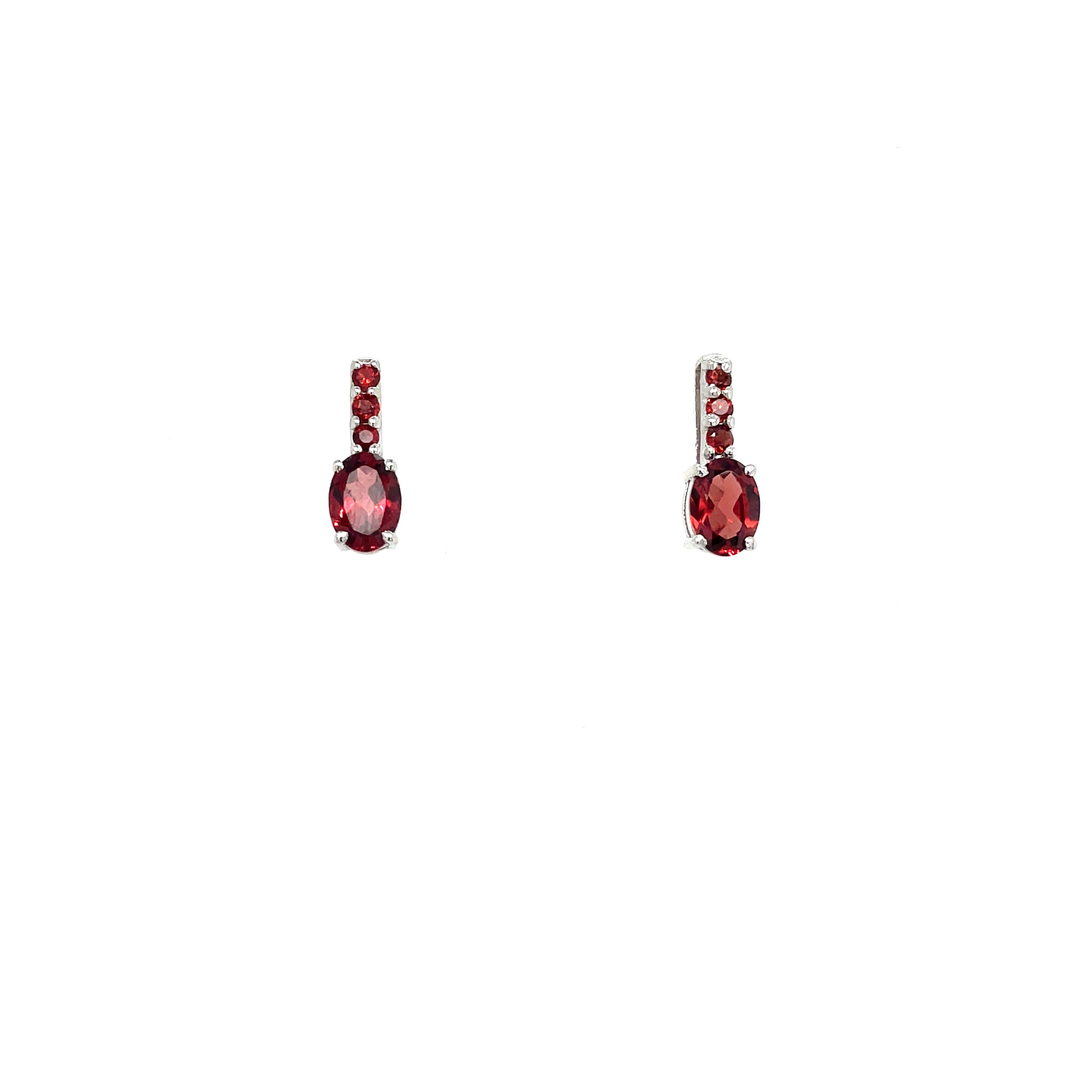 Amethyst Earring in .925 Sterling Silver - KST 56745-3