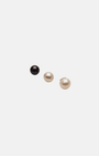 Puces Charly en perles de culture disponibles en plusieurs couleurs et tailles