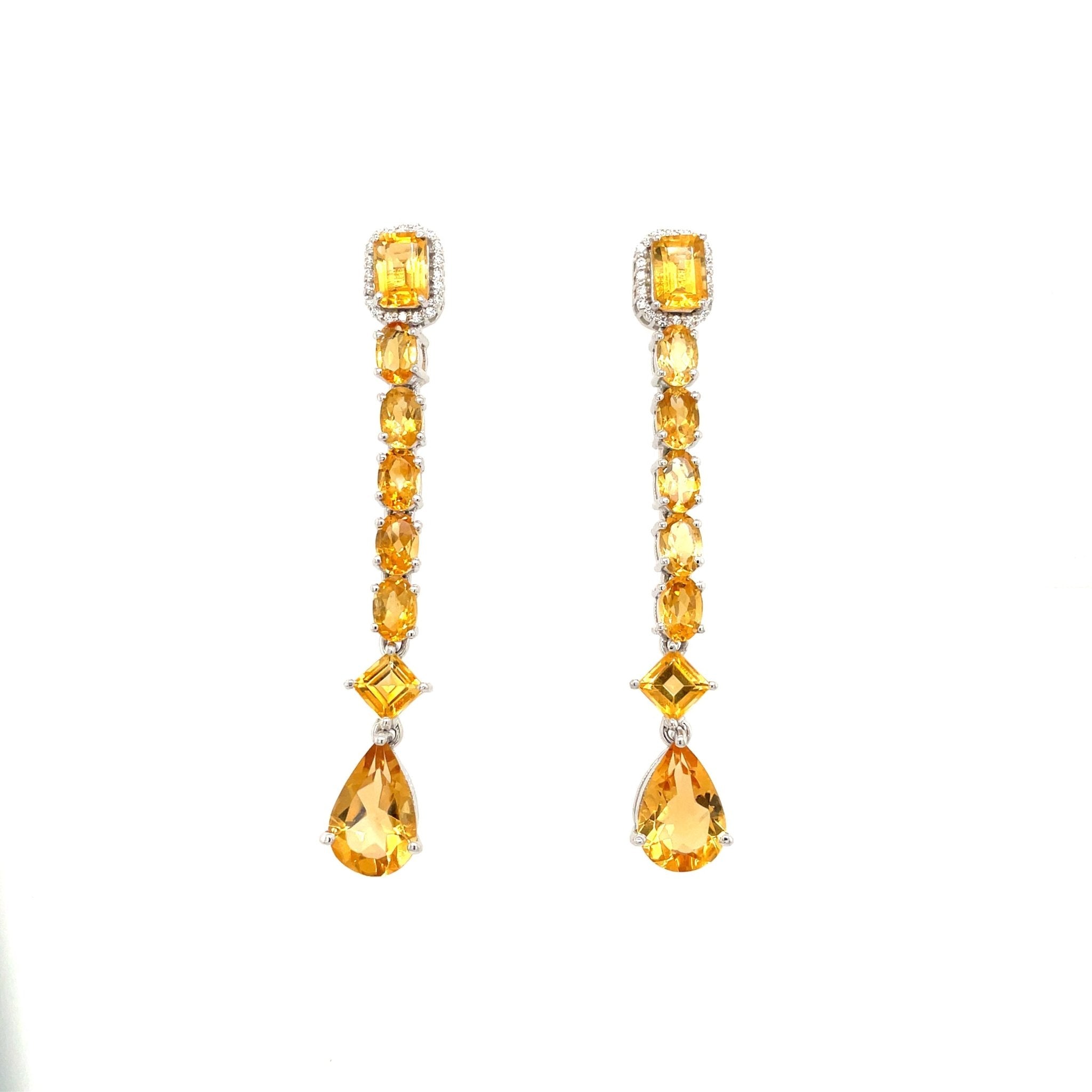 Amethyst Earring in .925 Sterling Silver - KST 51582 - Zyrola