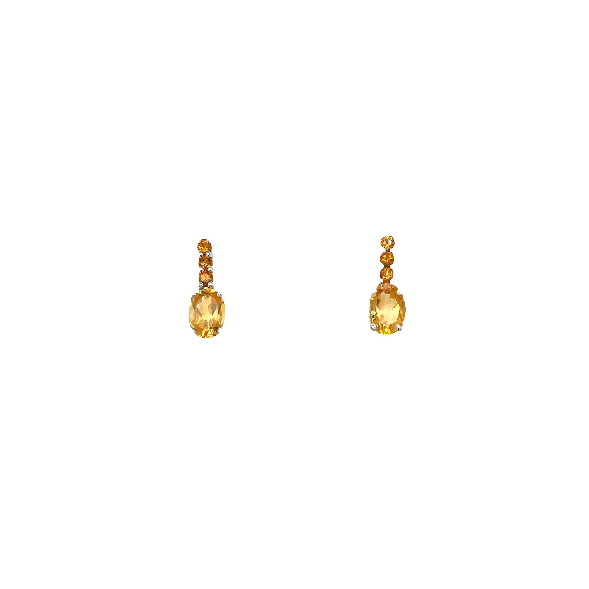 Amethyst Earring in .925 Sterling Silver - KST 56745 - Zyrola