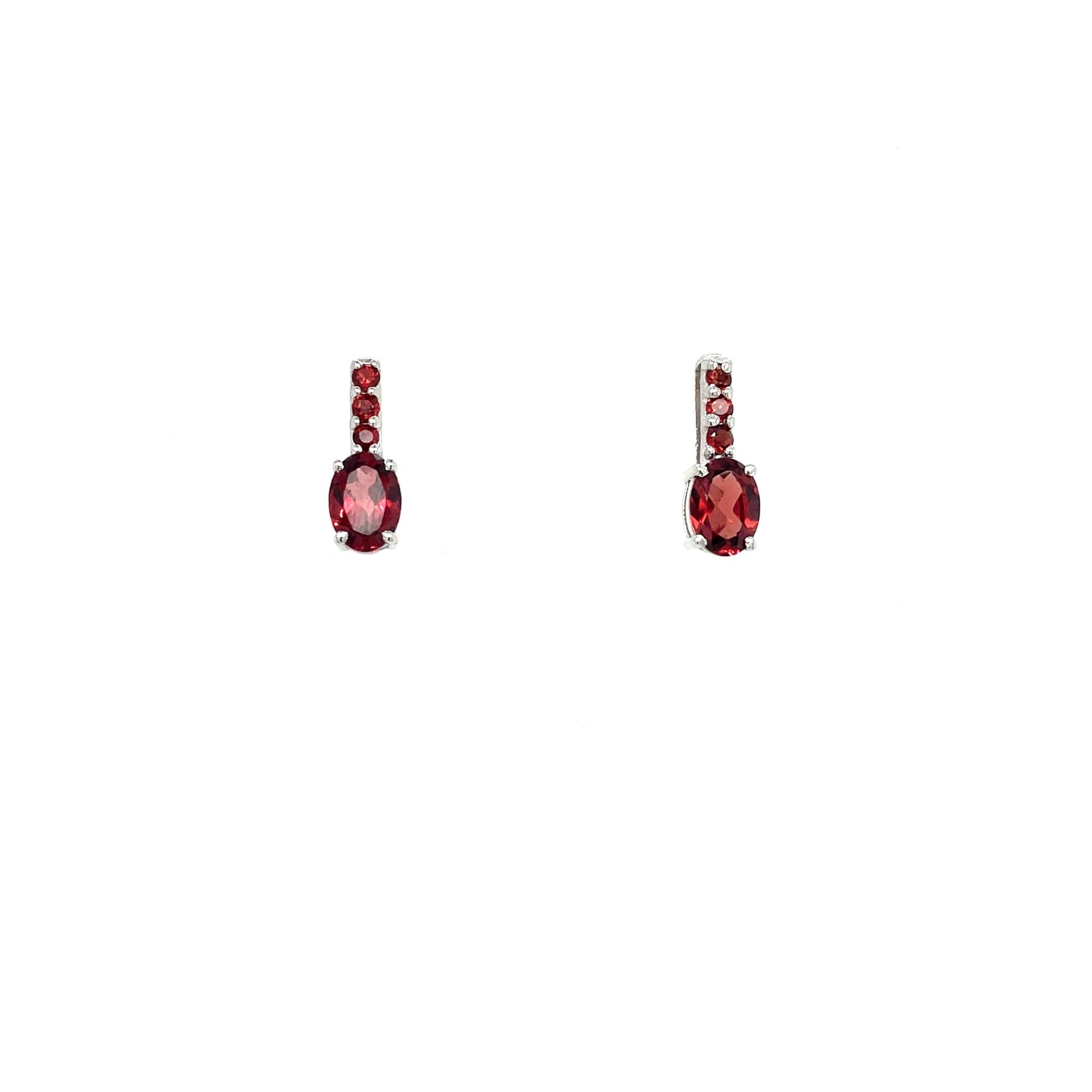 Amethyst Earring in .925 Sterling Silver - KST 56745 - Zyrola