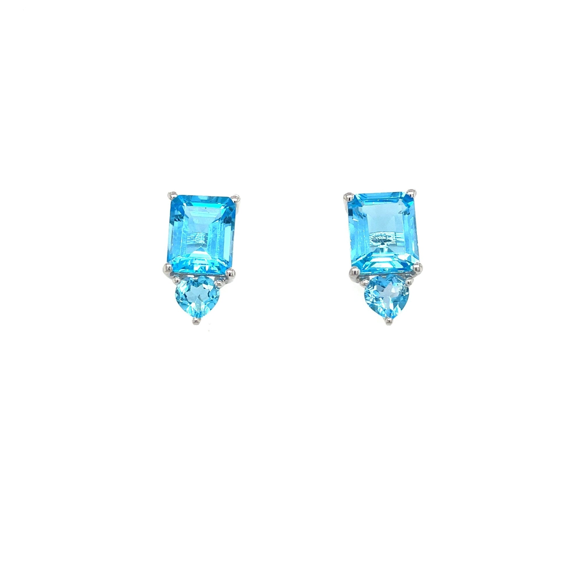 Amethyst Earring in .925 Sterling Silver - KST 58725 - Zyrola
