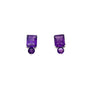 Amethyst Earring in .925 Sterling Silver - KST 58725 - Zyrola
