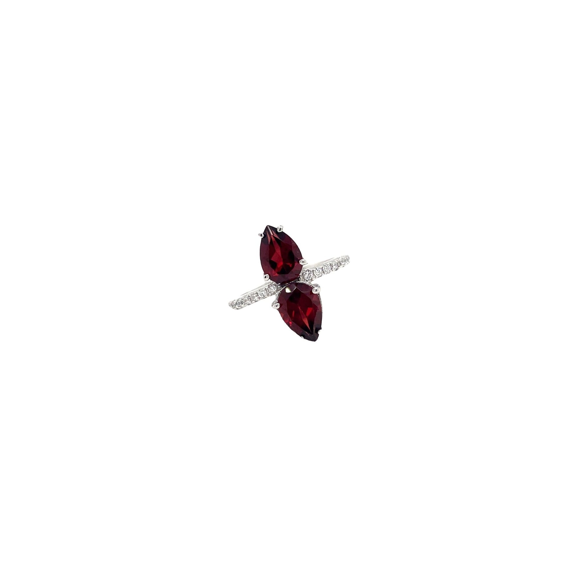 Amethyst Ring In .925 Sterling Silver - KSR 10665 - Zyrola