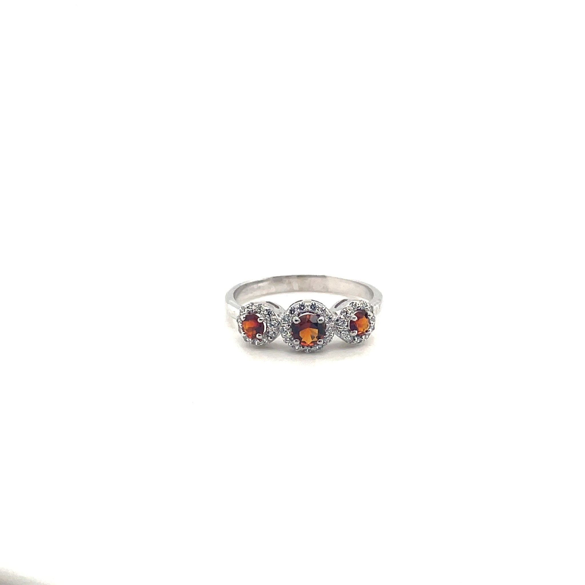 Amethyst Ring in .925 Sterling Silver - KSR 14904 - Zyrola