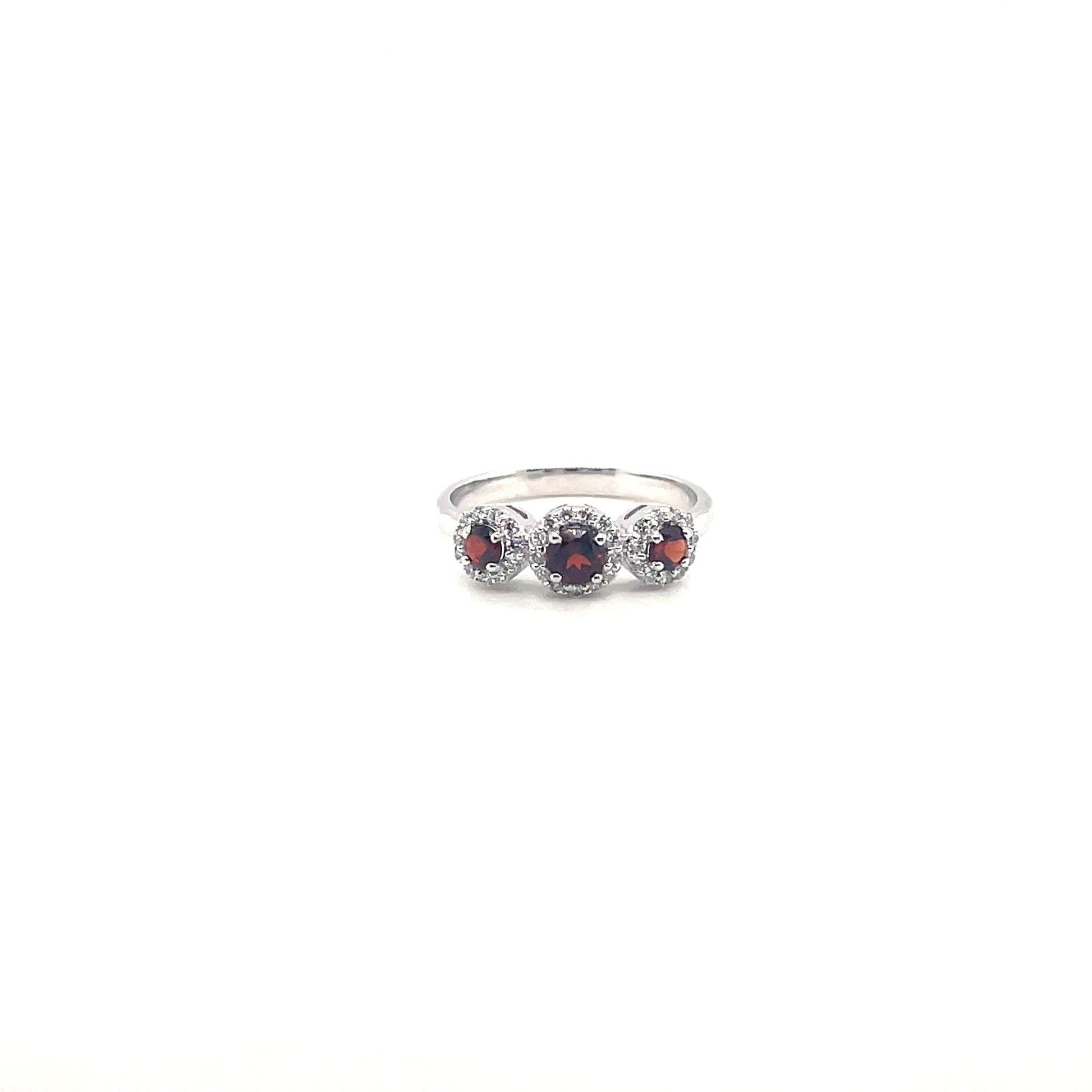Amethyst Ring in .925 Sterling Silver - KSR 14904 - Zyrola