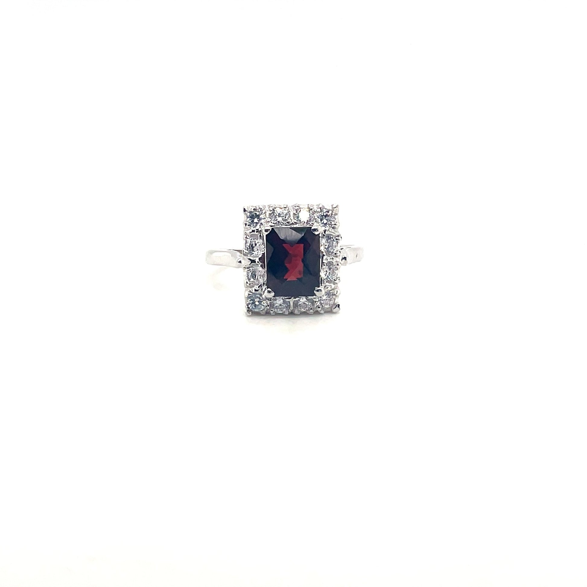 Amethyst Ring in .925 Sterling Silver - KSR 17423 - Zyrola