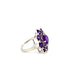 Amethyst Ring in .925 Sterling Silver - KSR 18511 - Zyrola