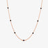 Black spinel relay necklace - Zyrola