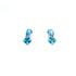 Blue Topaz Earring in .925 Sterling Silver - KST 56851 - Zyrola