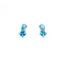 Blue Topaz Earring in .925 Sterling Silver - KST 56851 - Zyrola