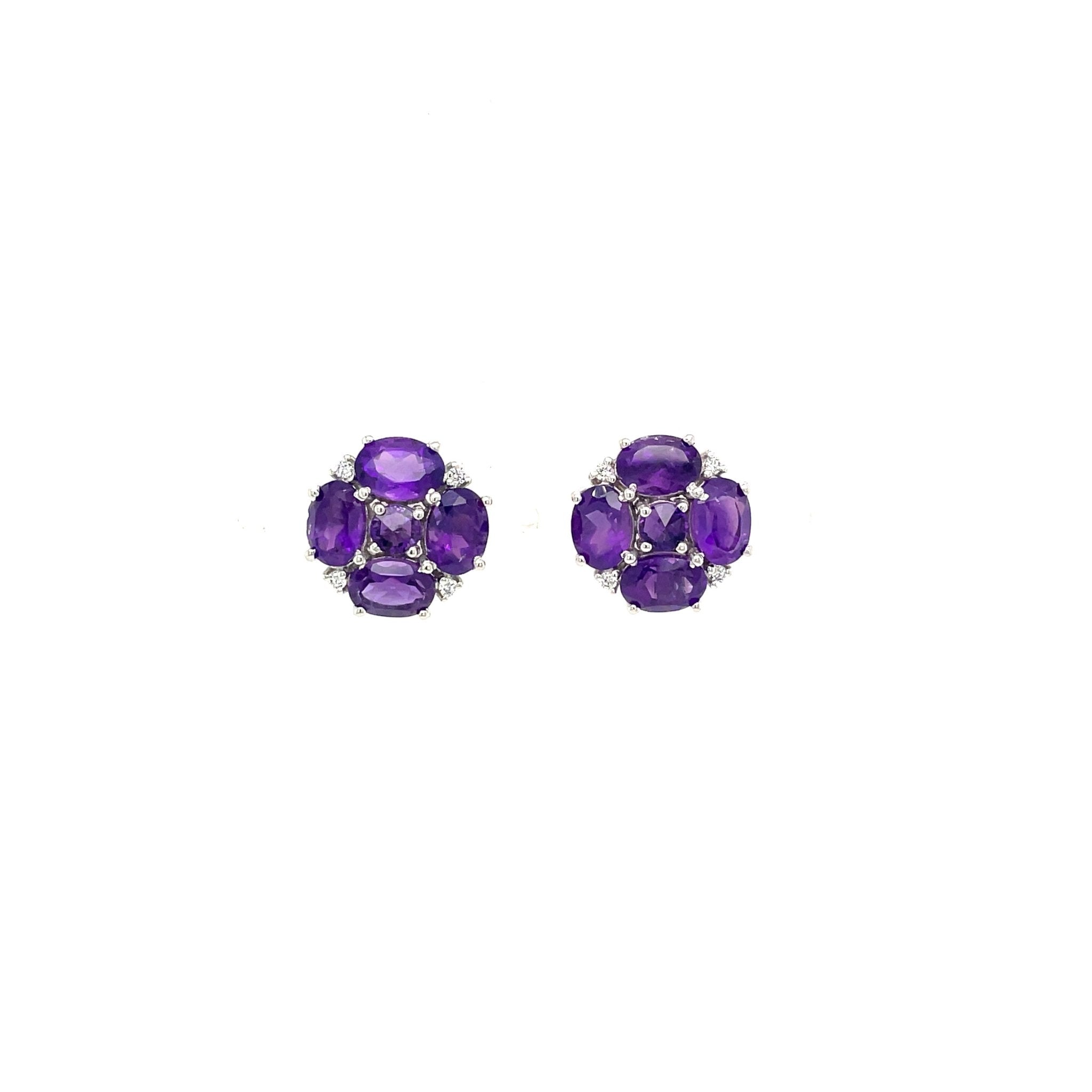 Blue Topaz Earring in .925 Sterling Silver - KST 56917 - Zyrola