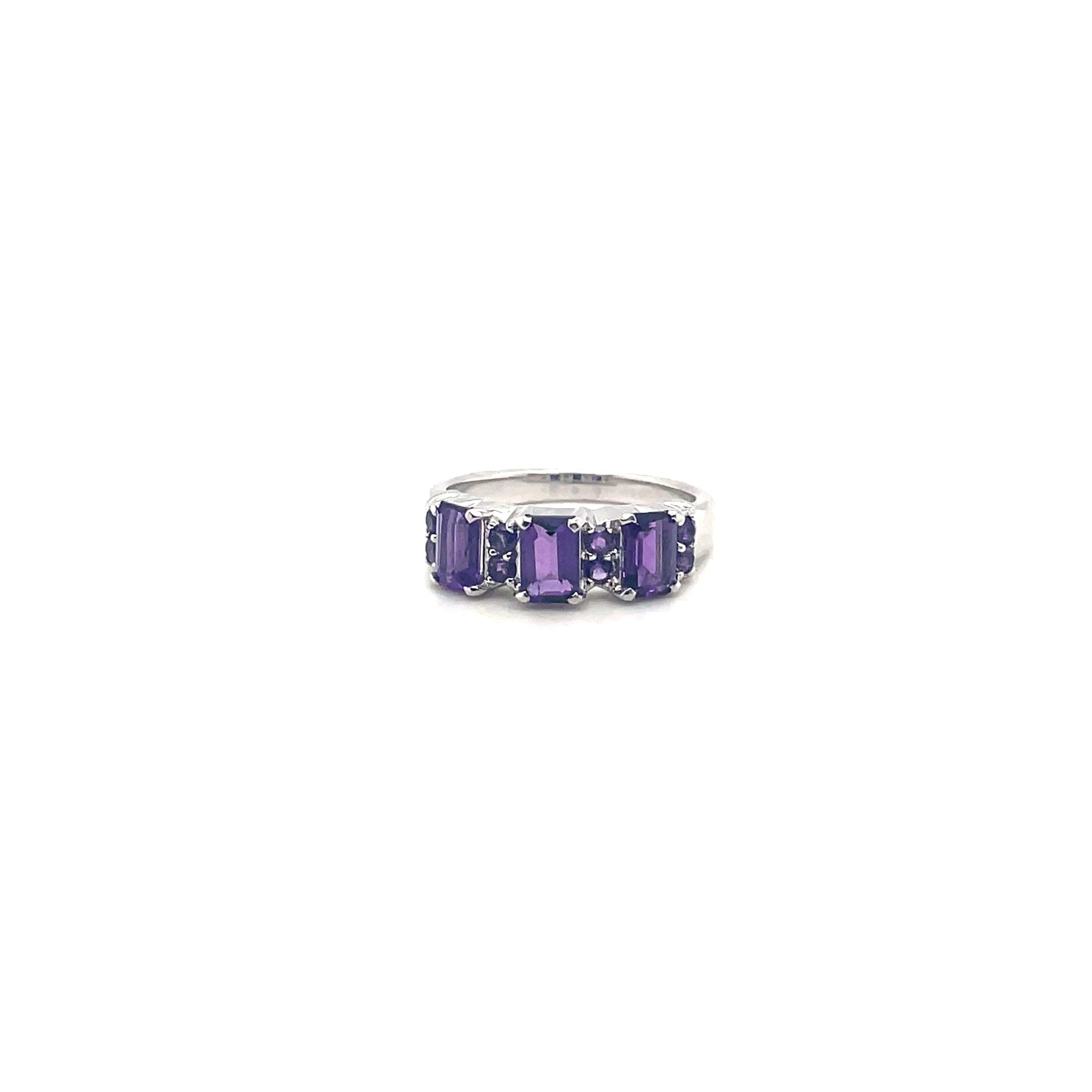 Blue Topaz Ring in .925 Sterling Silver - KSR 16311 - Zyrola