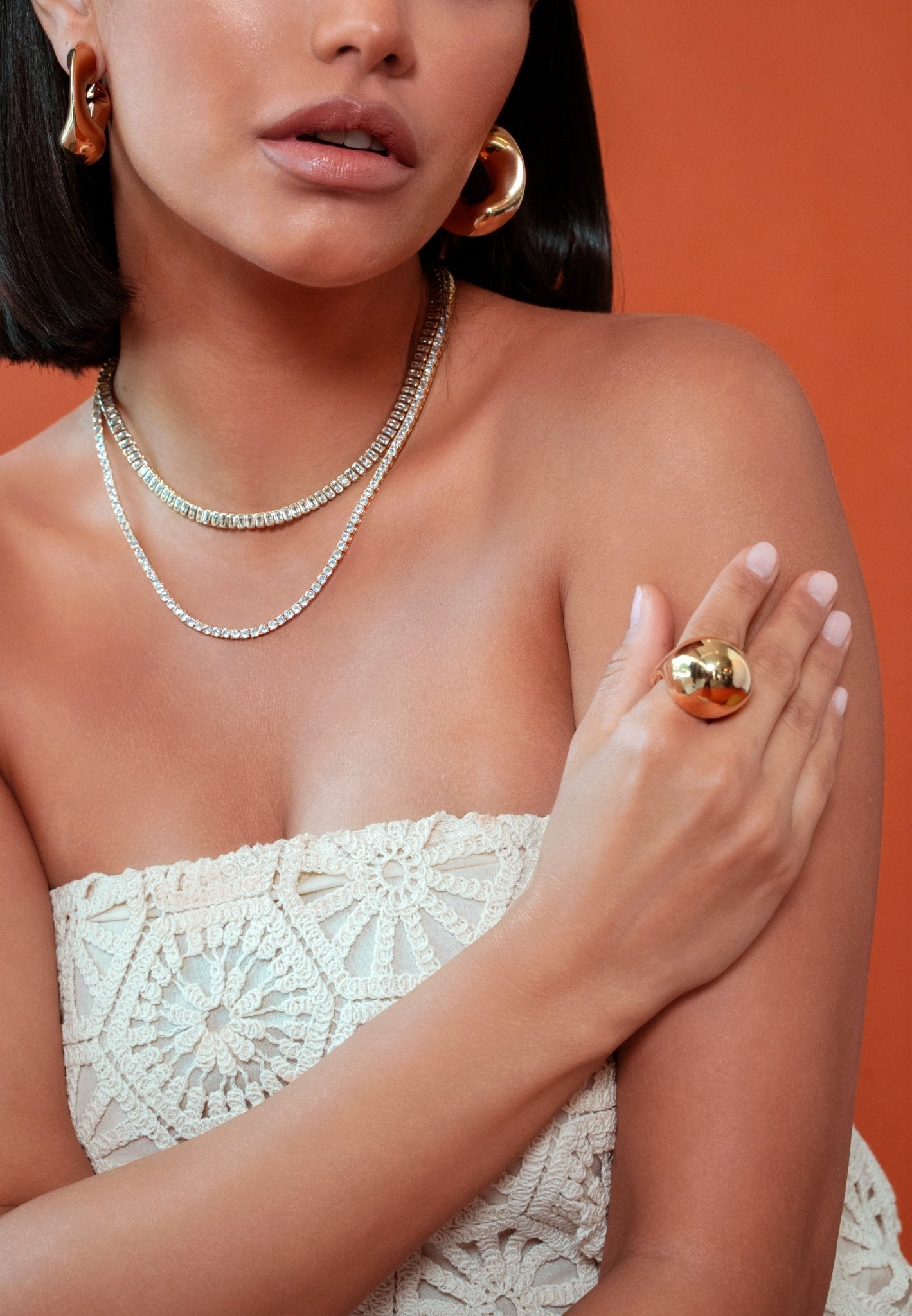 Bold Gold Dome Ring - Zyrola