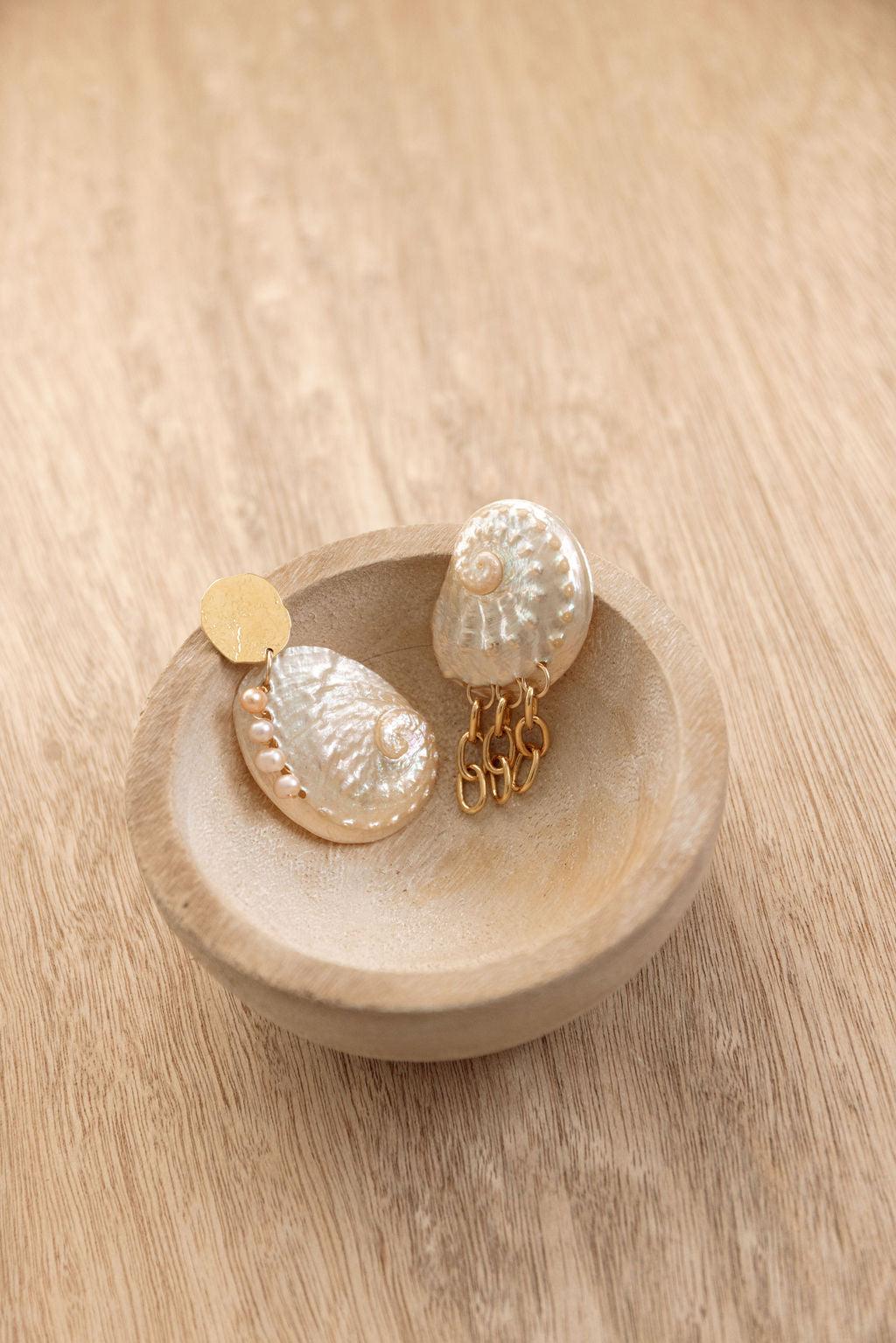 Boucles d'oreilles asymétrique Harper - Zyrola