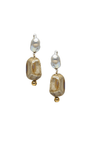 Boucles Léna beige - Zyrola