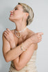 Bracelet Brune en perles de nacre - Zyrola