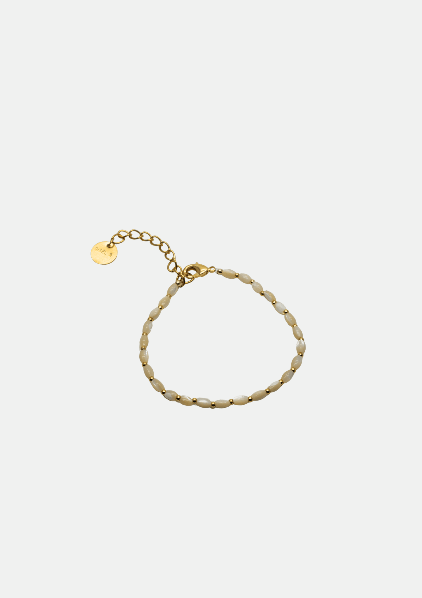 Bracelet Brune en perles de nacre - Zyrola