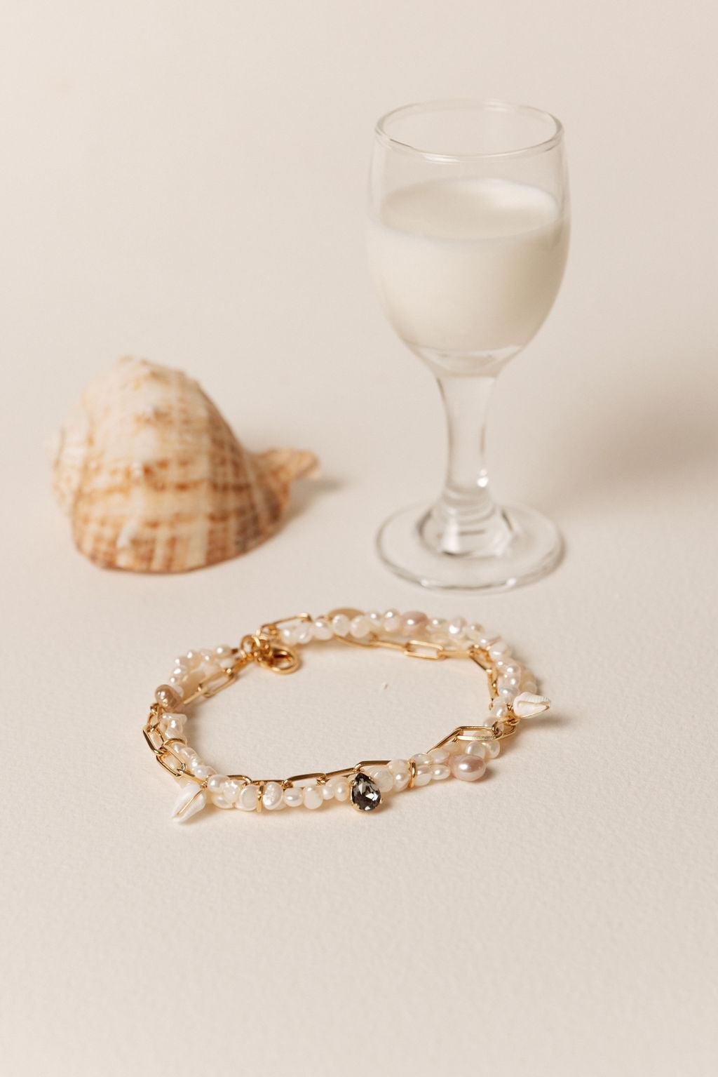 Bracelet cheville multi rangs Sia - Zyrola