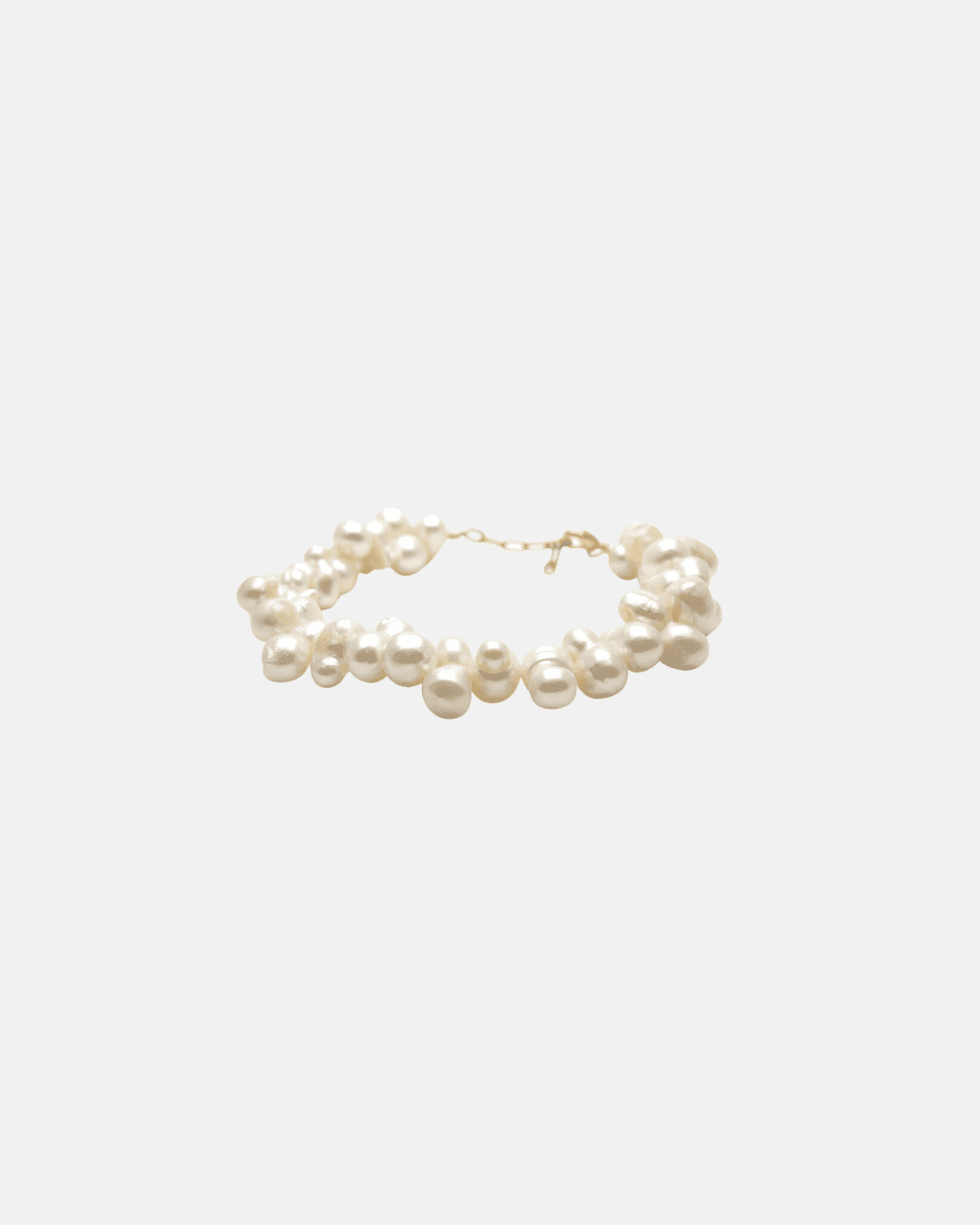 Bracelet Perles de Culture d’Eau Douce Irrégulières – Double Rang – Gisel B - Zyrola