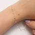 Bracelet Seven Drops Cubic – Élégance délicate en plaqué or, argent sterling ou or rose - Zyrola