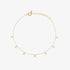 Bracelet Seven Drops Cubic – Élégance délicate en plaqué or, argent sterling ou or rose - Zyrola