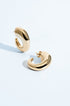 Camila Gold Open Hoops - Zyrola