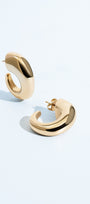 Camila Gold Open Hoops - Zyrola