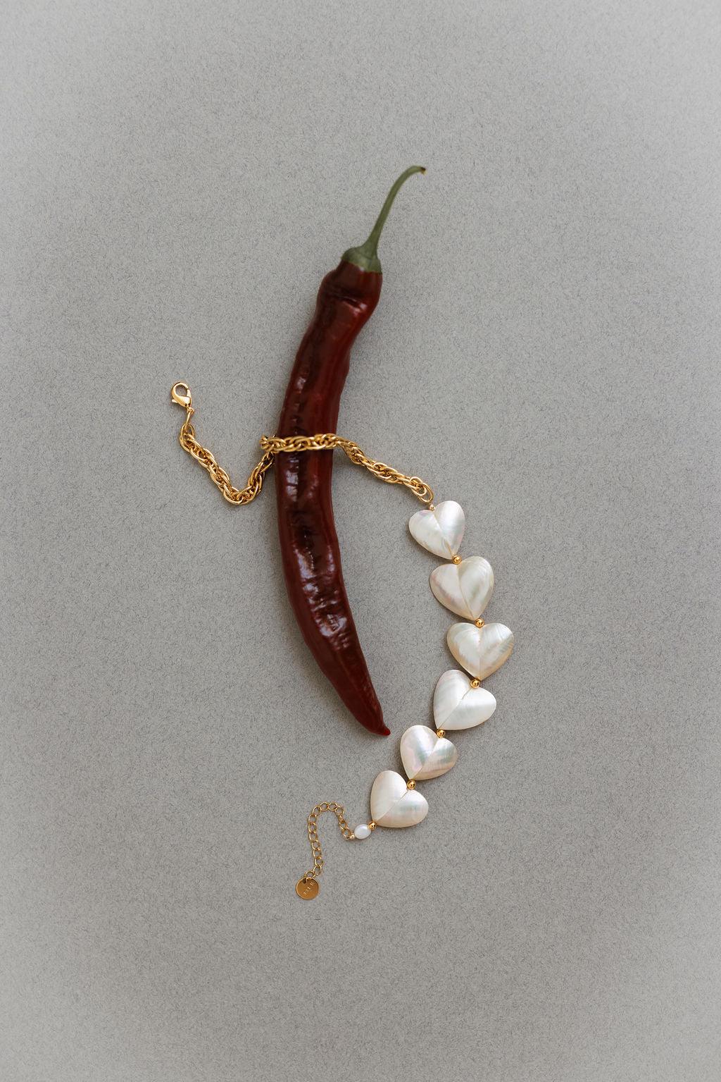Choker bi - matière Judith - Zyrola