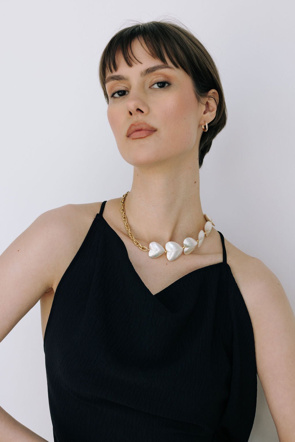 Choker bi - matière Judith - Zyrola