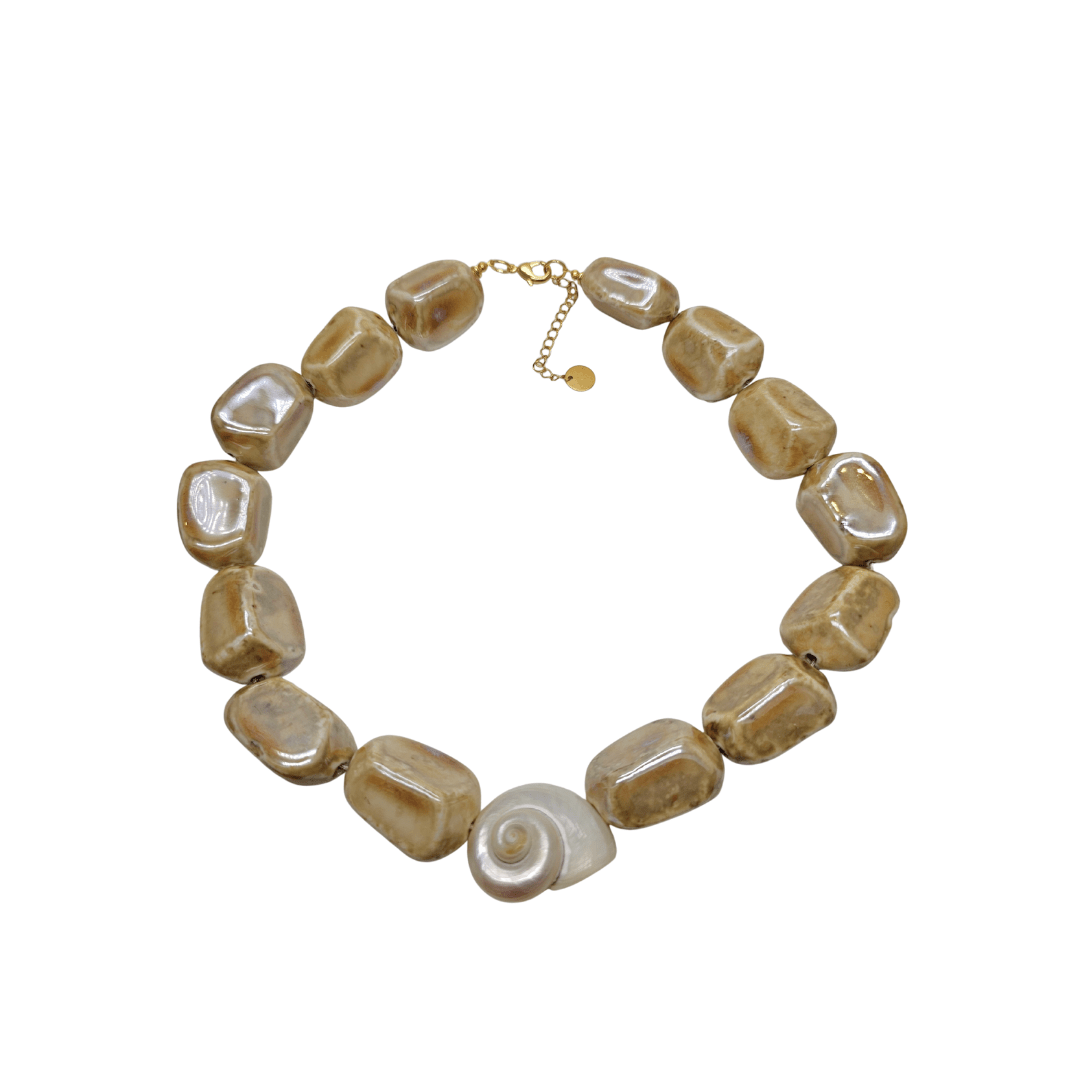 Choker Lena beige - Zyrola