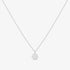 Circle cubic pendant necklace - Zyrola