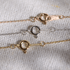 Circle cubic pendant necklace - Zyrola