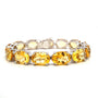 Citrine Bracelet in .925 Sterling Silver - KSD 41178 - Zyrola